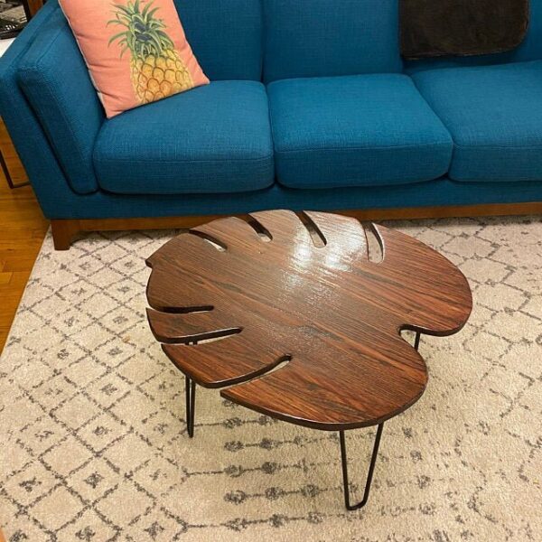 Make Your Own: Monstera Deliciosa (Swiss Cheese Plant) Leaf Coffee Table - End Table - Side Table - Art - Plant (DIGITAL TEMPLATE DOWNLOAD) - Image 10