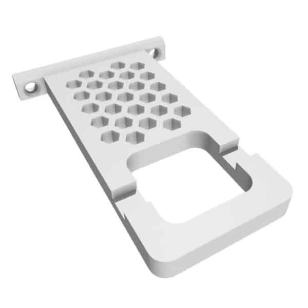 Govee Compatible – Non-Pro (801) AND Lights 2 (705) AND Elites - Permanent Outdoor Lights Mounting Bracket - 2.5" Horizontal Mount - Image 2