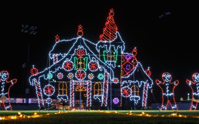 Christmas Light Displays You Can Create with Permanent Outdoor Mounts