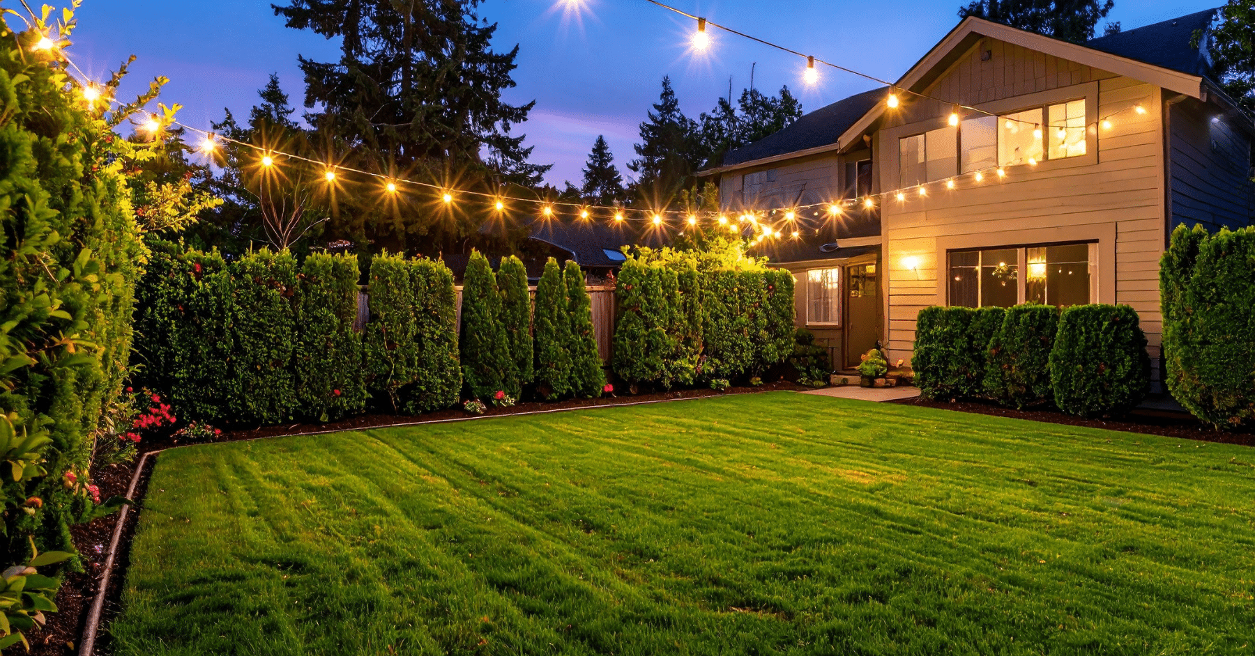 outdoor permanent lights