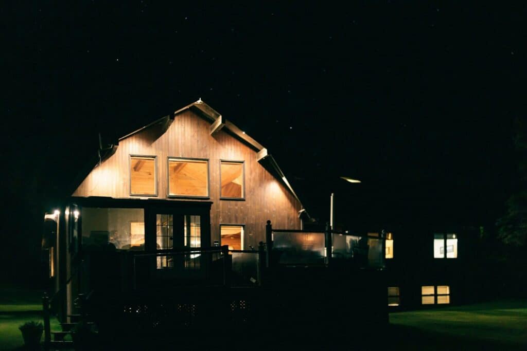 outdoor permanent lights