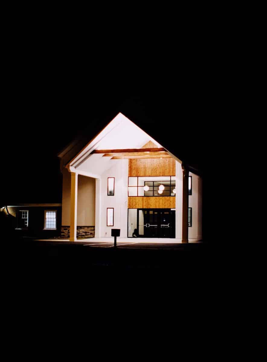 permanent outdoor house lights