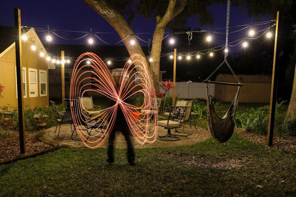 3. Upgrade Backyard Entertaining With Color and Music Sync